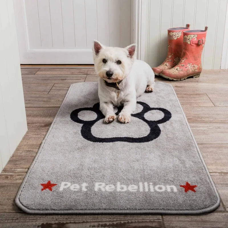 Pet Rebellion Stop Muddy Paws XL - Grey